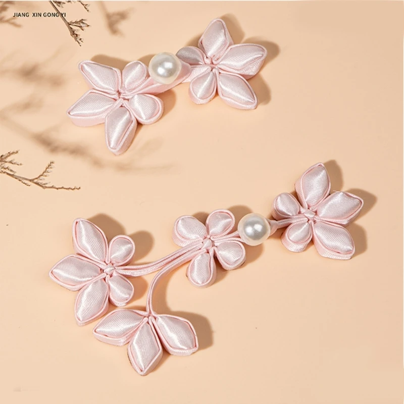 Cheongsam boutons fermeture boutons couture attaches pour coudre multicolore