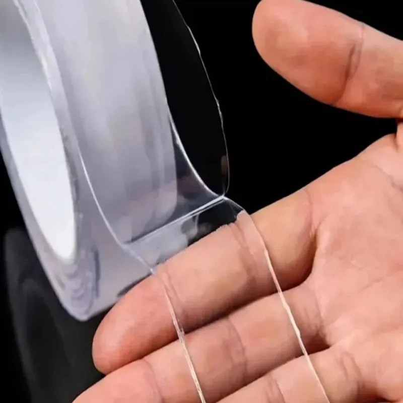 M12K-Super Strong Double-Sided Nano Tape, X 3Cm, Removable, No Residue, Perfect For Home, Kitchen, And Bathroom Applications