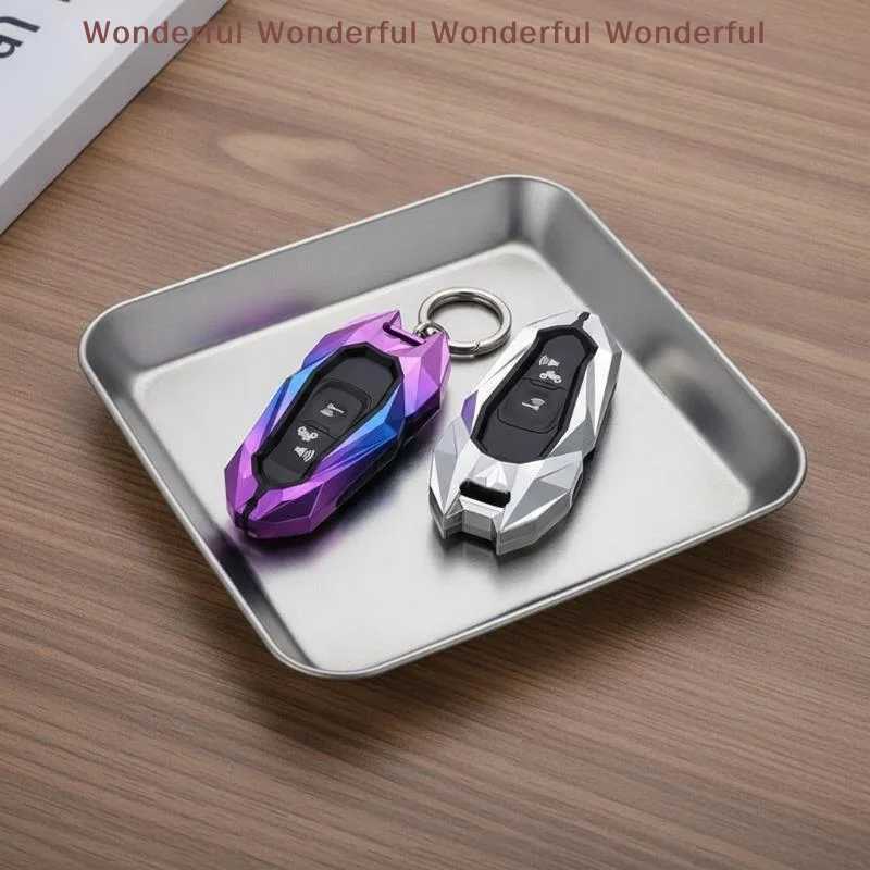 Motorcycle Key Fob Cover Gradient Anti-Collision Design Dustproof Shockproof Protector for Off-Road Motorbike Riding