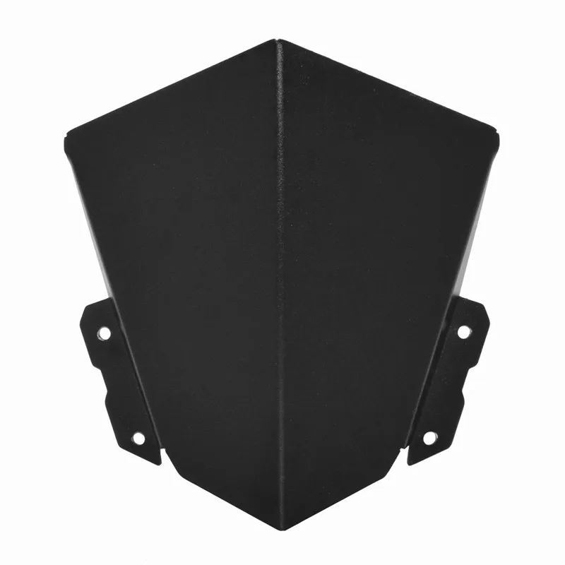 دراجة نارية الألومنيوم الزجاج الأمامي الزجاج الأمامي درع الشاشة مع مسامير لياماها MT-15 MT15 2018 2019 2020 2021 2022 2023 #2