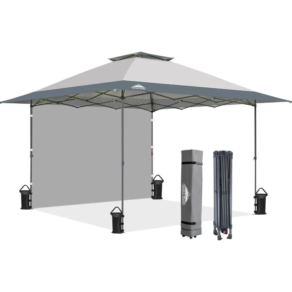 

Спливающая палатка с навесом 13x13 с одной стеной, мгновенный навес, легко устанавливается, складное укрытие с одной шторой для конфиденциальности, солнцезащитный козырек на квадратную ножную клетку 169