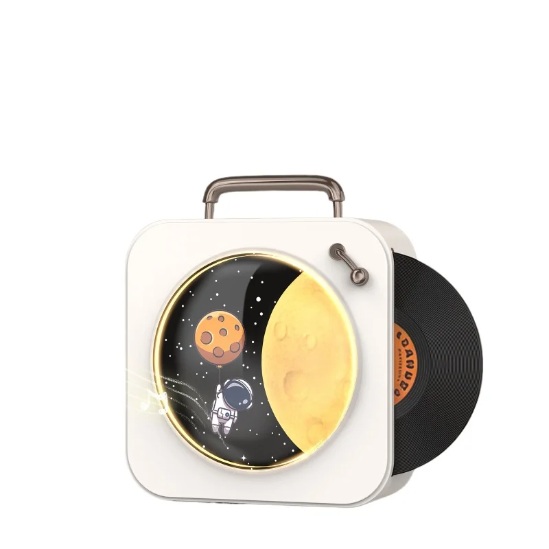 

Mid-Autumn Moon Bluetooth-динамик Беспроводная уличная домашняя карта Виниловая пластинка Аудио