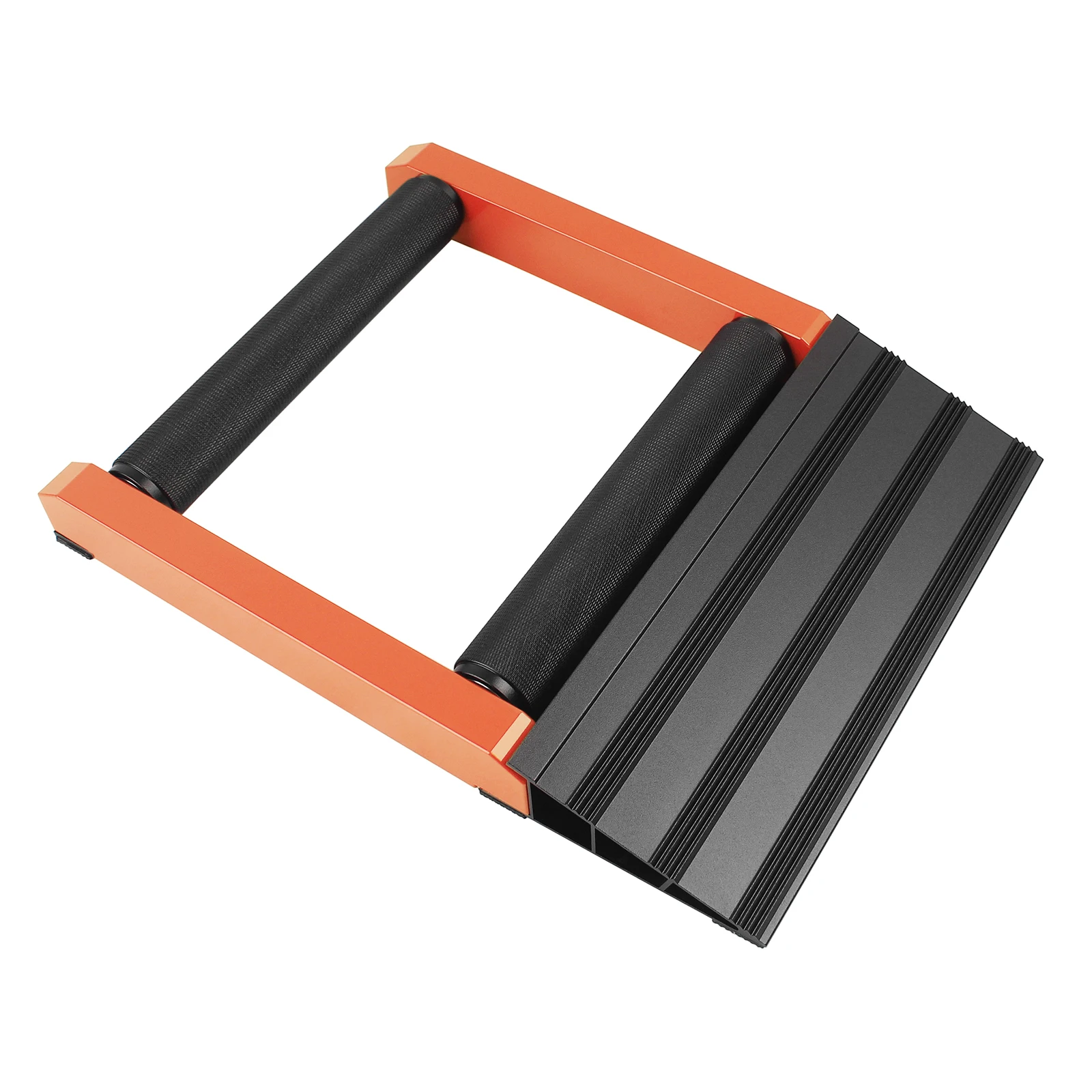 Portable Motorcycle Chain Tire Cleaning Stand Orange Wheel Clean Lubricate Ramp Lift Shelf With Rollers For Maintenance