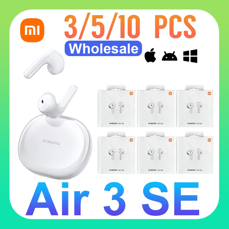 

Bluetooth-наушники Xiaomi Air3 SE с сенсорным управлением, 3/5/10 шт.