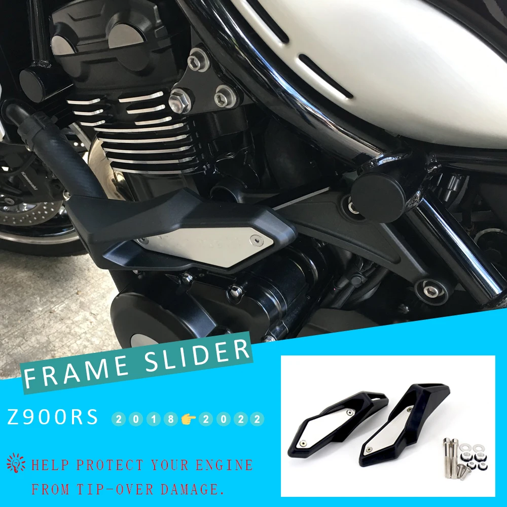 Voor Kawasaki Z900RS Motorfiets Accessoires Frame Slider Set Engine Guard Protector Links En Rechts Z 900 Rs 2018 - 2022