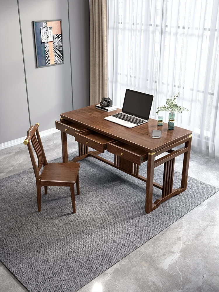 

Premium New Chinese Solid Wood Desk Furniture Household Desk