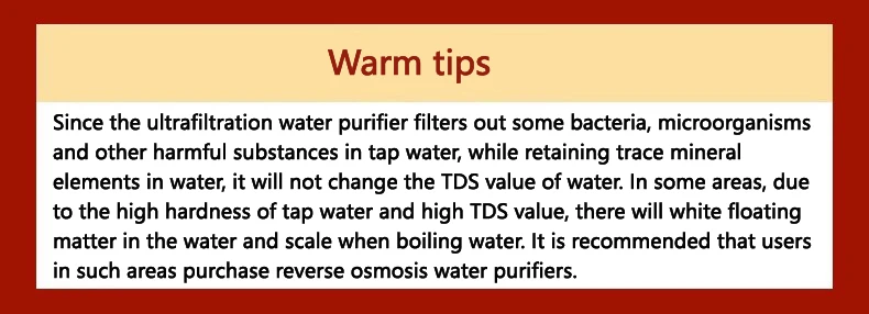 5-Stufen-Wasserfilterkartuschen-Set PP CTO T33 UF FOF RFC UDF Küchen-Wasserfilter-Upgrade 5-Stufen-Ultrafiltrations-Wasserreiniger – Detail 1