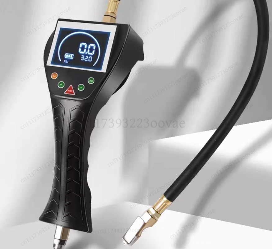 Digital Tyre Pressure Gauge Rechargeable Automatic Tire Inflator Portable Hand-Held Air Pump Gauge No Brand TB-902
