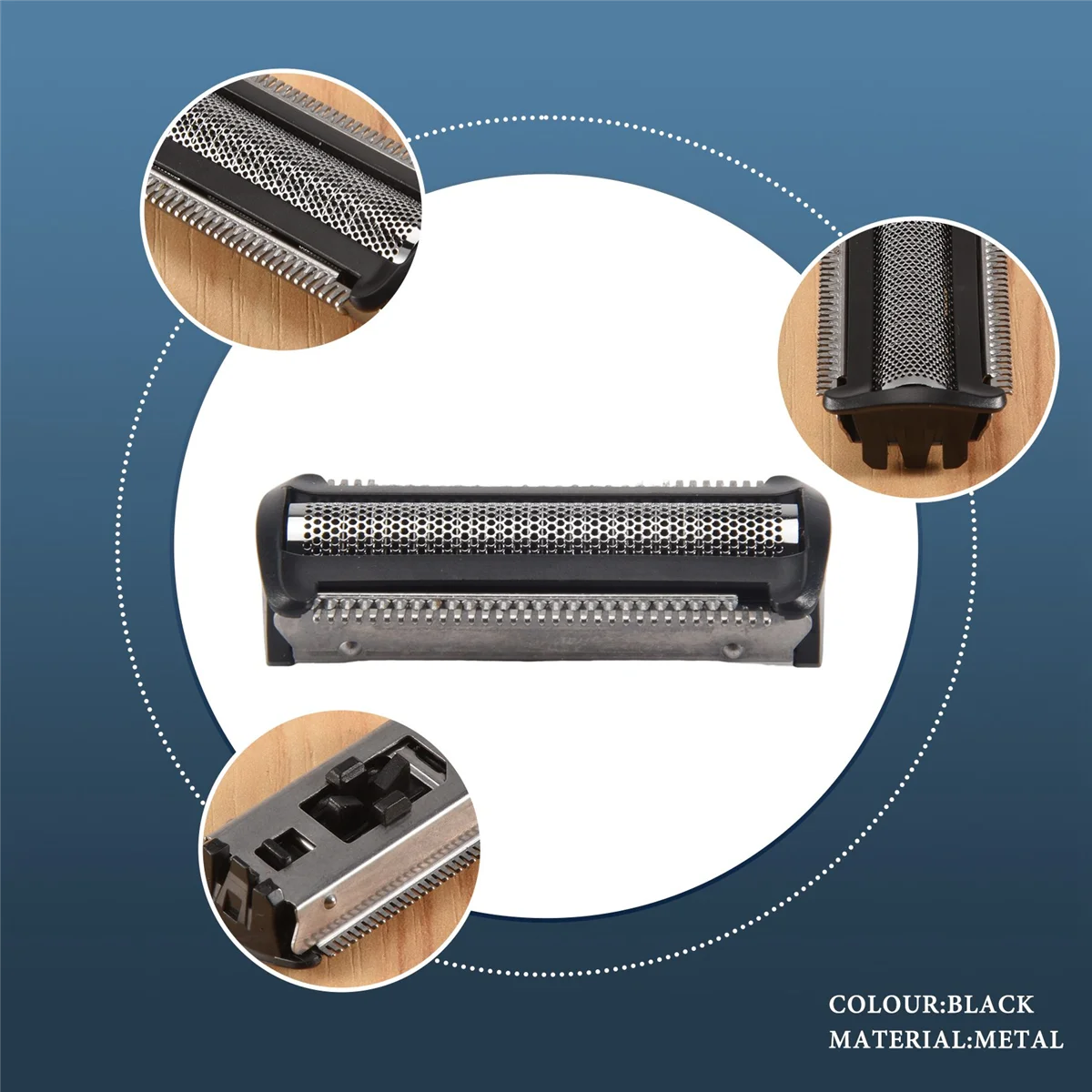 Cortador de lâmina das cabeças de folha de barbear, apto para Philips BG2024, BG2025, BG2026, BG2028, BG2036, BG2038, BG2040XA2029, XA525, TT2021, TT202
