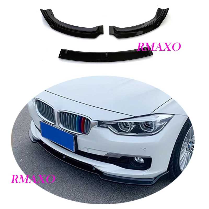 For F30 F35 Body kit spoiler 2013-2018 For BMW 3 Series 320 325 Lip rear spoiler front shovel Bumper Diffuser Bumpers Protector