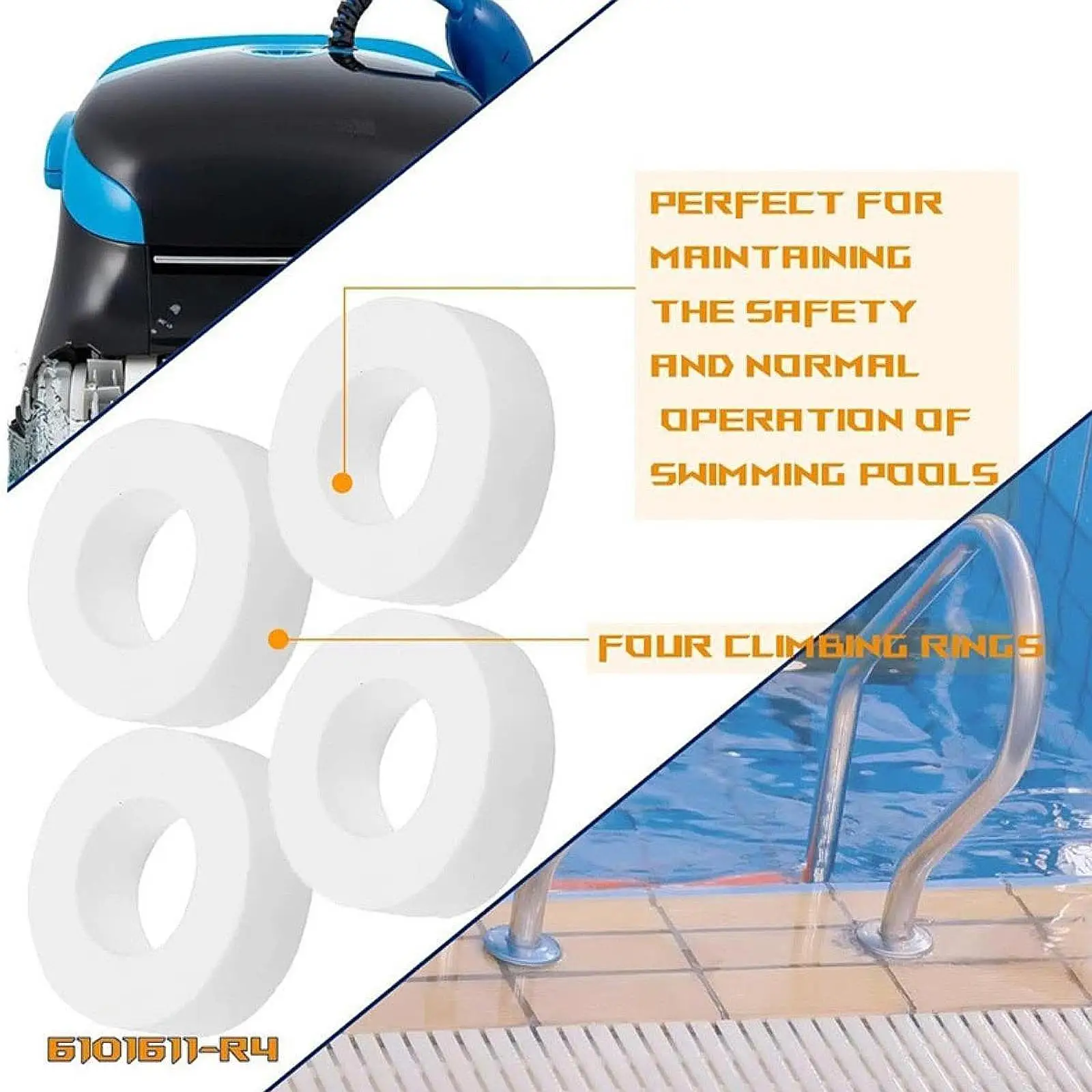 

Climbing Rings for Swimming Pool Cleaners Parts for Wave DX Series