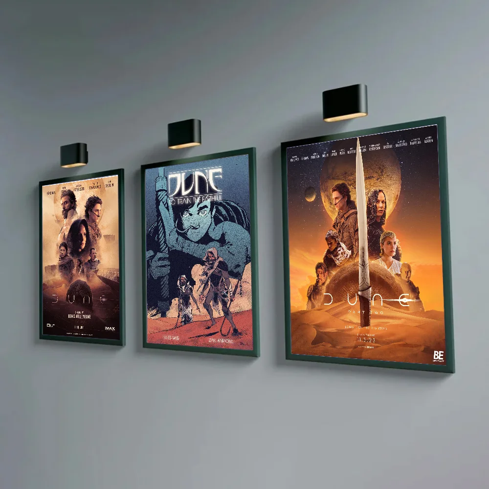 

Dune Movie Vintage Poster DIY Poster Kraft Paper Vintage Poster Wall Art Painting Study Stickers Big Szie Wall Painting