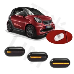 for Smart Fortwo Coupe Cabriolet 453 2014 2015 2016 2017 2018 Sequential LED Dynamic Indicator Side Marker Signal Light Lamp