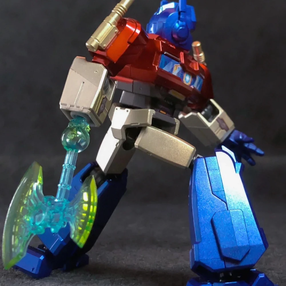 Optimus Prime figura de acción Bruco bloque de construcción hombre Transformers Legend Edition montaje coleccionable decoración de escritorio regalos para niños