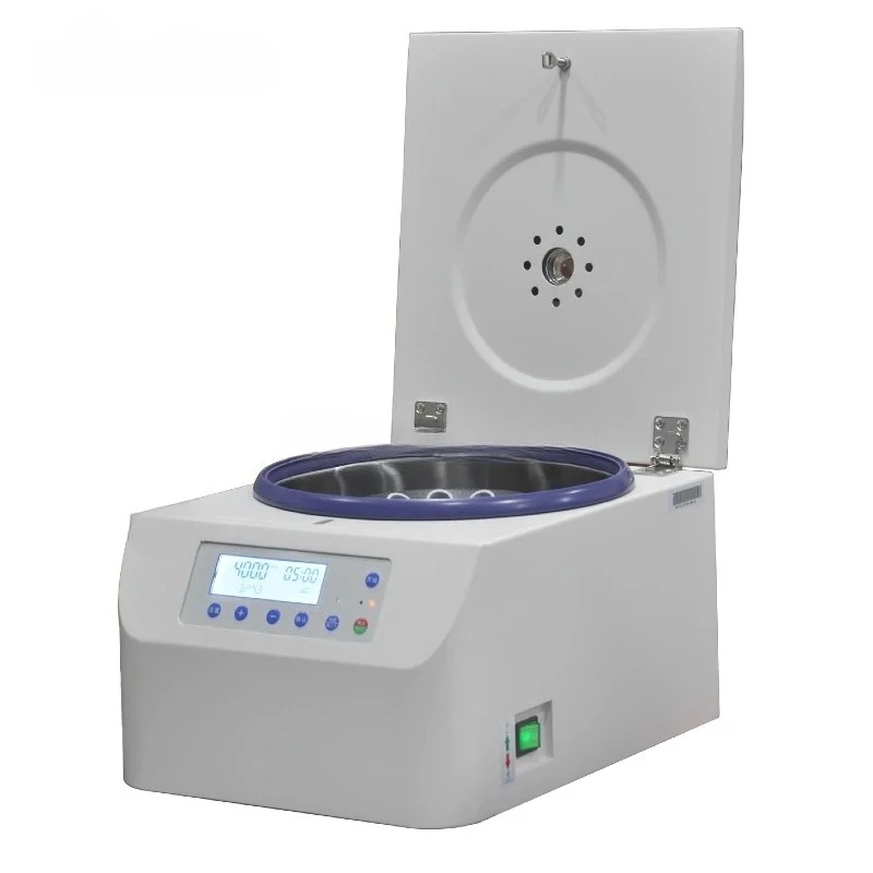 

Automatic Low-Speed Medical Centrifuge 6×50ml & 300ml | Large Capacity Lab Tube Centrifuge with Electronic Safety Door