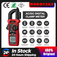 HABOTEST HT207D AC DC Digital Clamp Meter Multimeter Pinza Amperimetrica True RMSTrue RMS NCV Voltage Inrush Current Tester