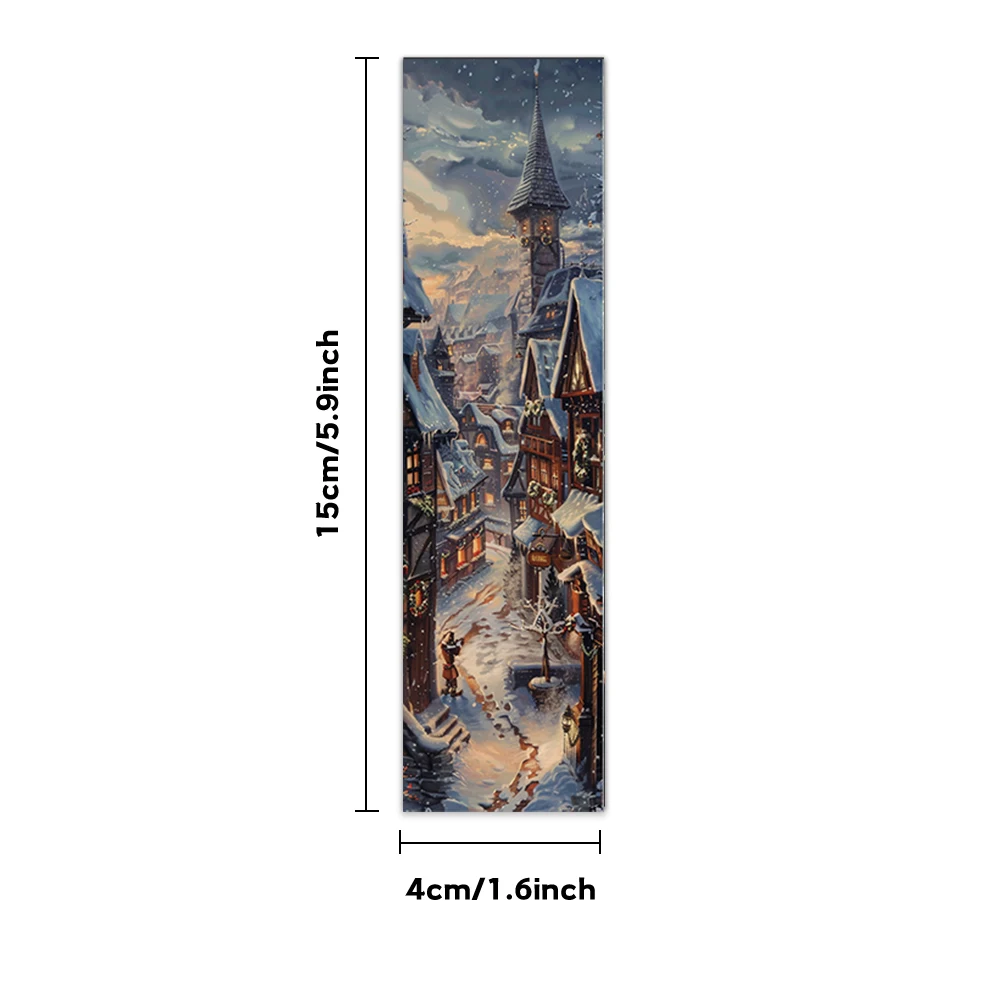 32 ชิ้น บุ๊คมาร์คคริสต์มาสย้อนยุค เหมาะสำหรับเปิดเทอม คริสต์มาส ฮาโลวีน ครู ผู้อ่าน และวันเกิด