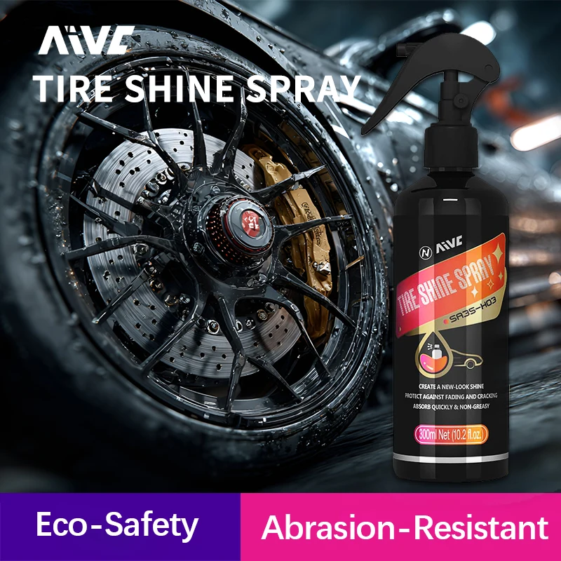 

Воск для автомобильных шин и средство для блеска шин: долговечное остекление, чернение и антивозрастной протектор для обслуживания шин, устойчивый к пятнам