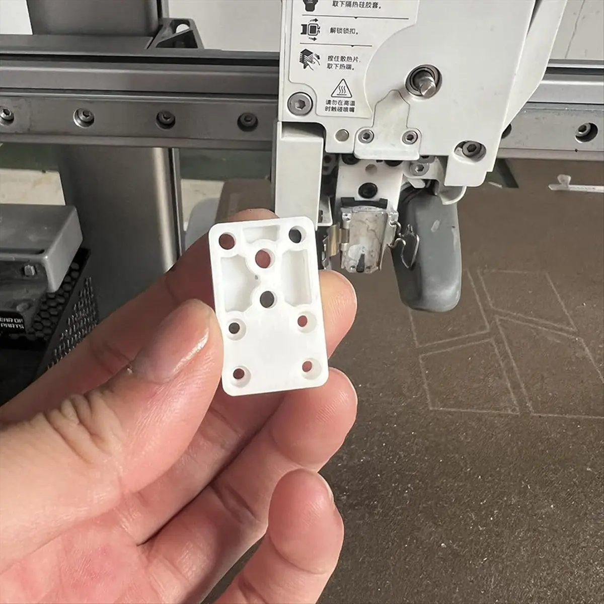 A49T For A1 Heating Assembly Ceramic Insulation Block Hotend Heat Component Mounting for H2D Right Base