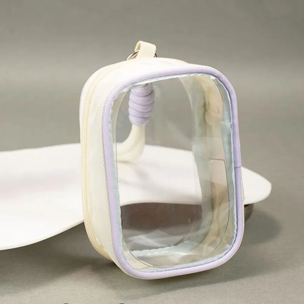 

Защитный чехол, портативная прозрачная сумка 10 см, прозрачная сумка для хранения, сумка для хранения на молнии, ПВХ, уличная сумка для дисплея, аксессуары