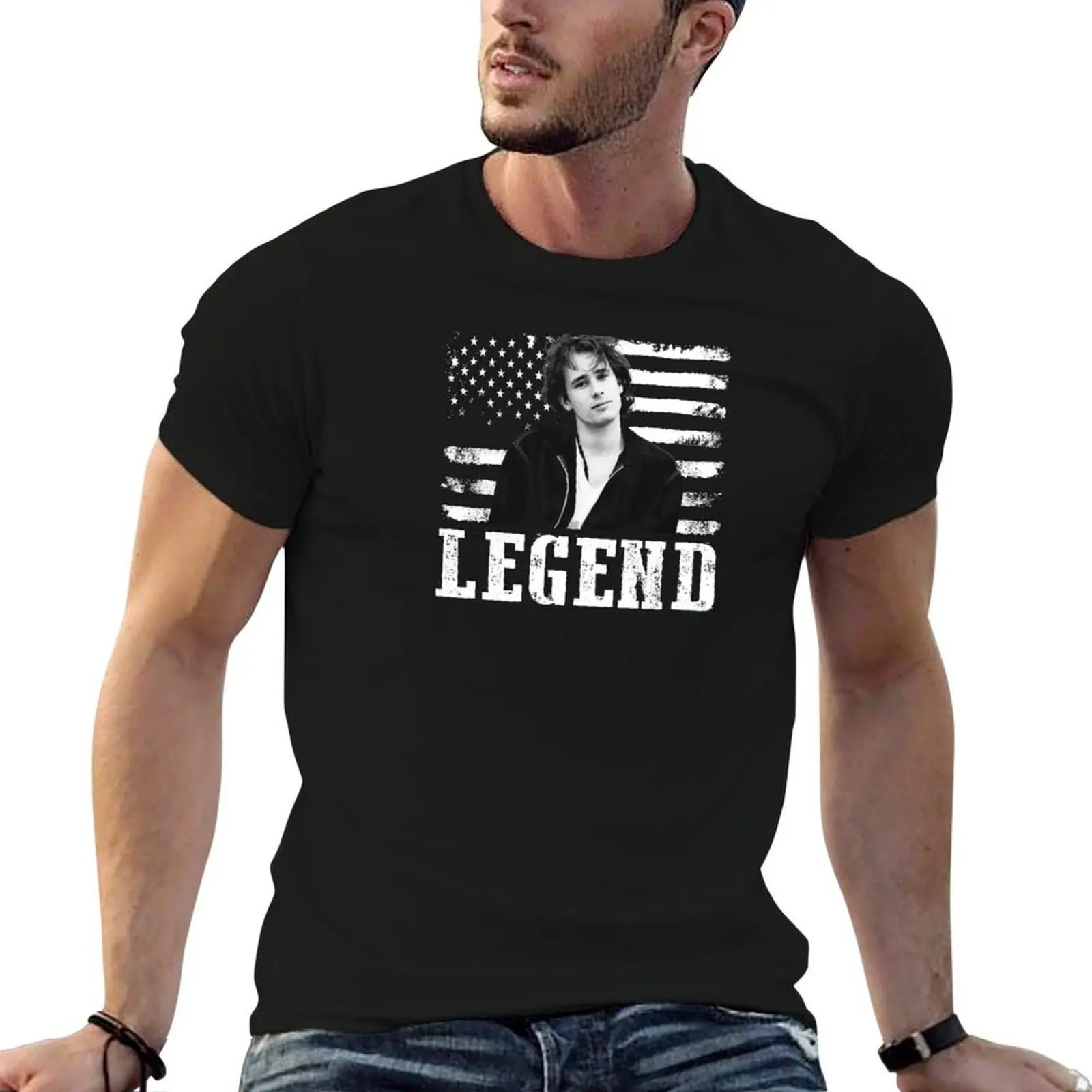 

Buckley graphic T-Shirt cotton man t designer man shirt man t t shirts shirt Legend Jeff