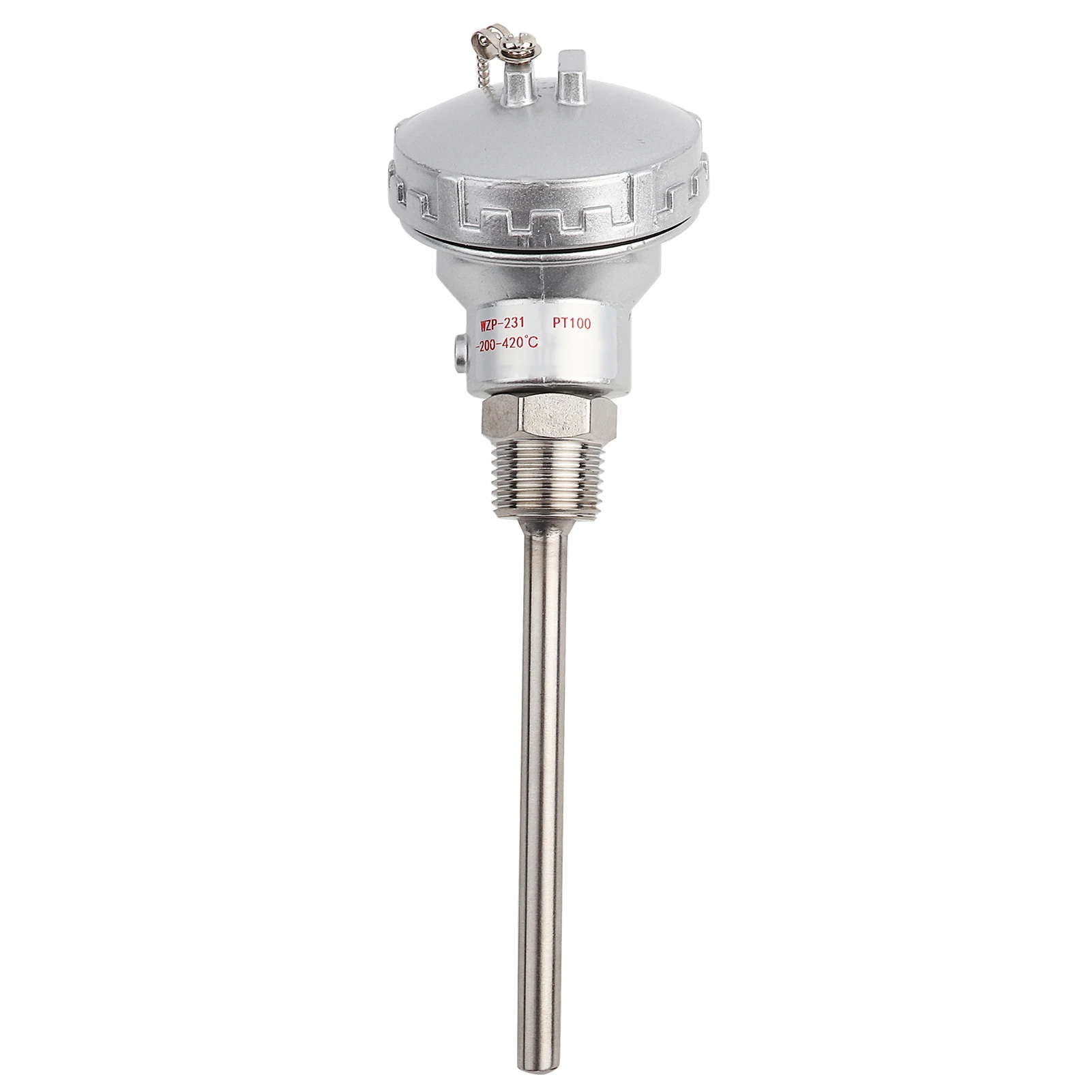 PT100 Temperatuursensorsonde Temperatuursensor Antiroest Efficiënt PT1/2'' voor temperatuurregelaars voor de industrie