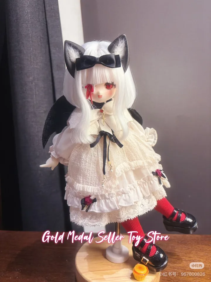 Tinyfox Bjd Doll 1/6 Scale Mjd Articulated Vampire Maid Cassandra