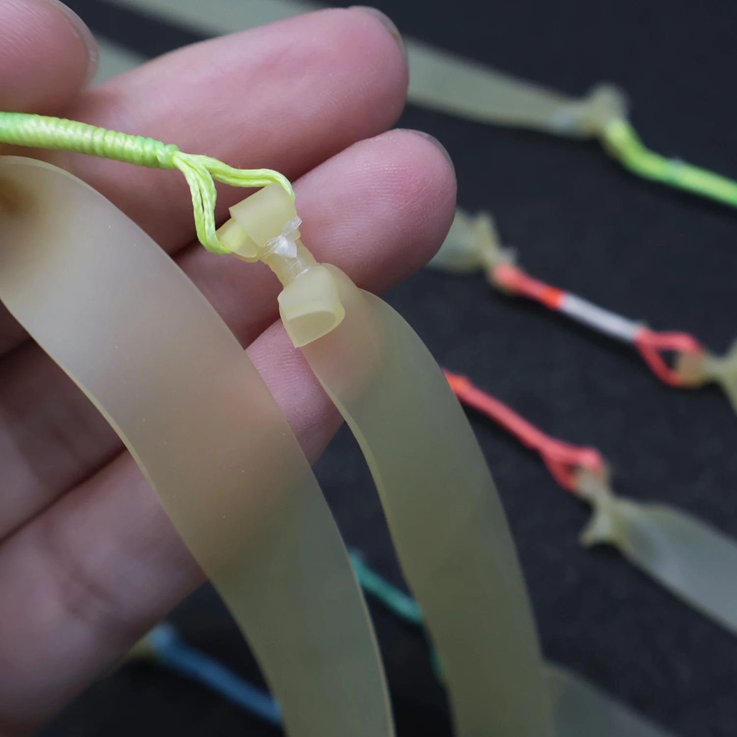 

1/3/5 шт. расширенная резинка для дротика для охоты на открытом воздухе, резинка для стрельбы из рогатки, аксессуар для стрельбы из речной рыбы