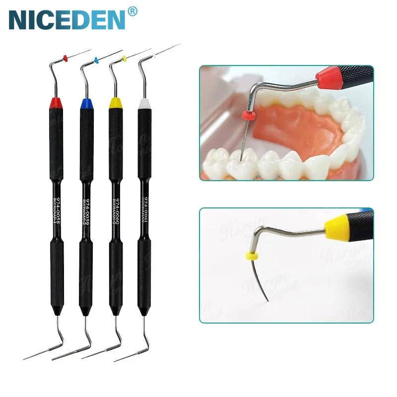 Dental Endo Buchanan Hand Plugger Niti Tip Fill Obturation Endodontics Instruments Gutta Cutter Dentistry Instruments