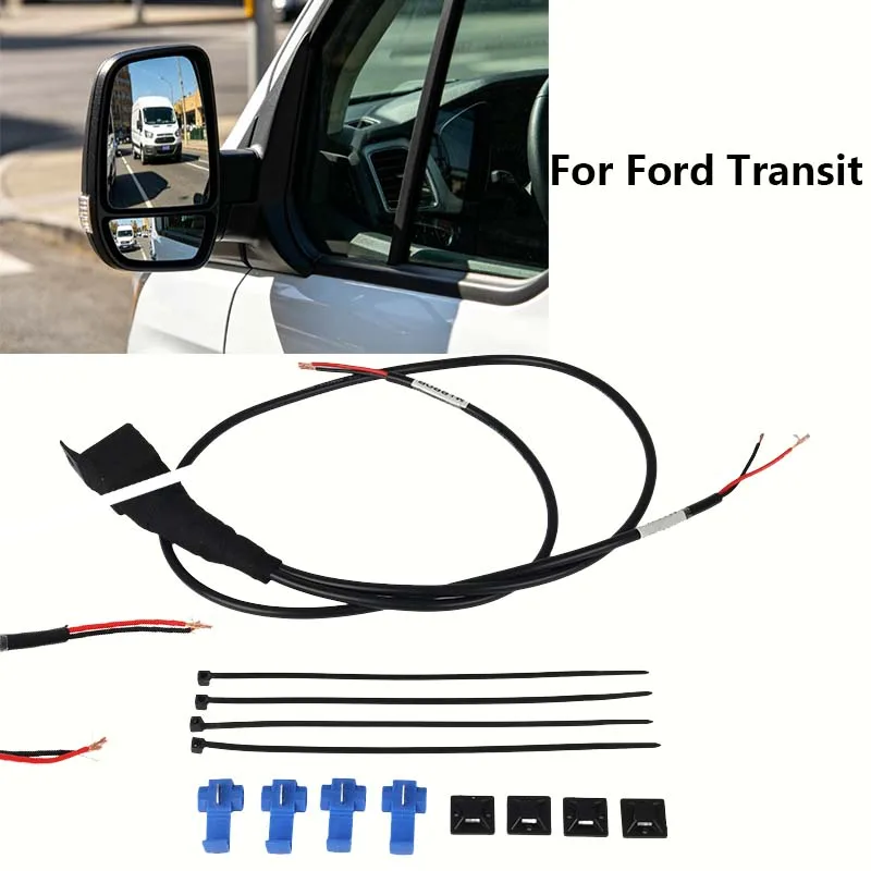 Customization Automatic Mirror Folding Module Conversion Kits For Ford Transit Custom Mirrors Fold On Lock/Un-Lock Car Accessory