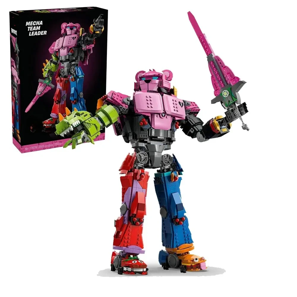 

2503 детали, креативный конструктор «Лидер команды меха» с 1 фигуркой, MOC, сборные блоки, игрушка-подарок для детей