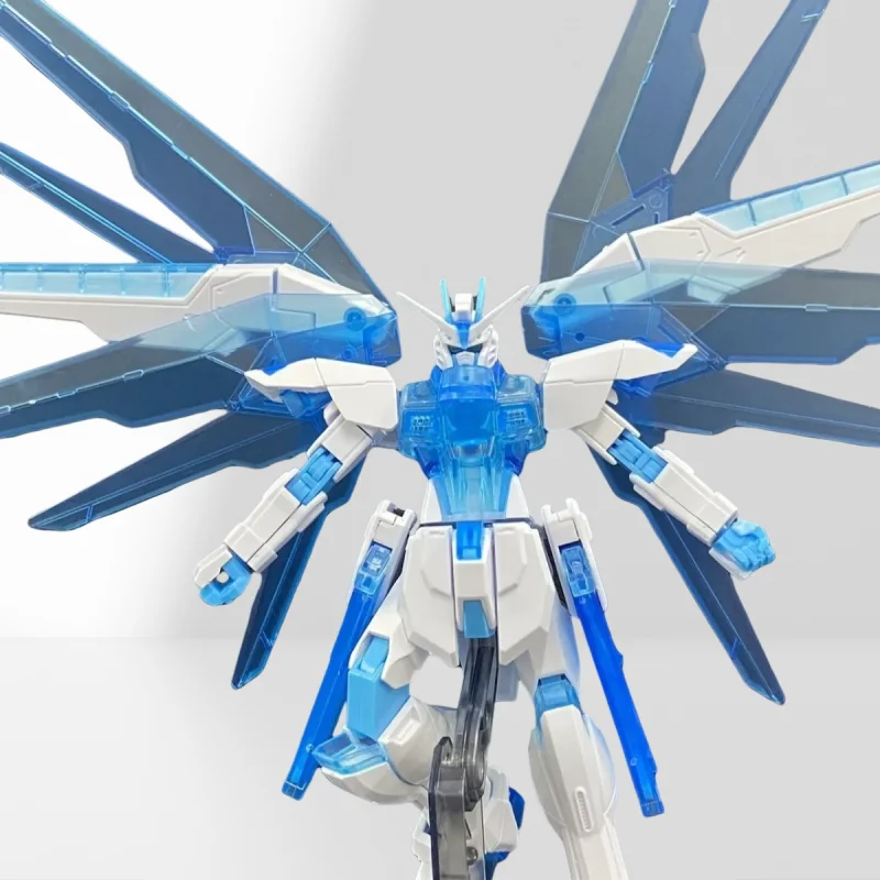 

JMS Newborn Freedom Ice Blue Mech Сборная модель Комплект головоломки Фигурки Детские игрушки Украшение рабочего стола Подарок Коллекционная