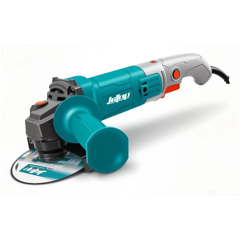 2400W Brushless Industrial Angle Grinder, Plastic Housing, Shockproof Safety Switch 230mm 220V Stone Grinding
