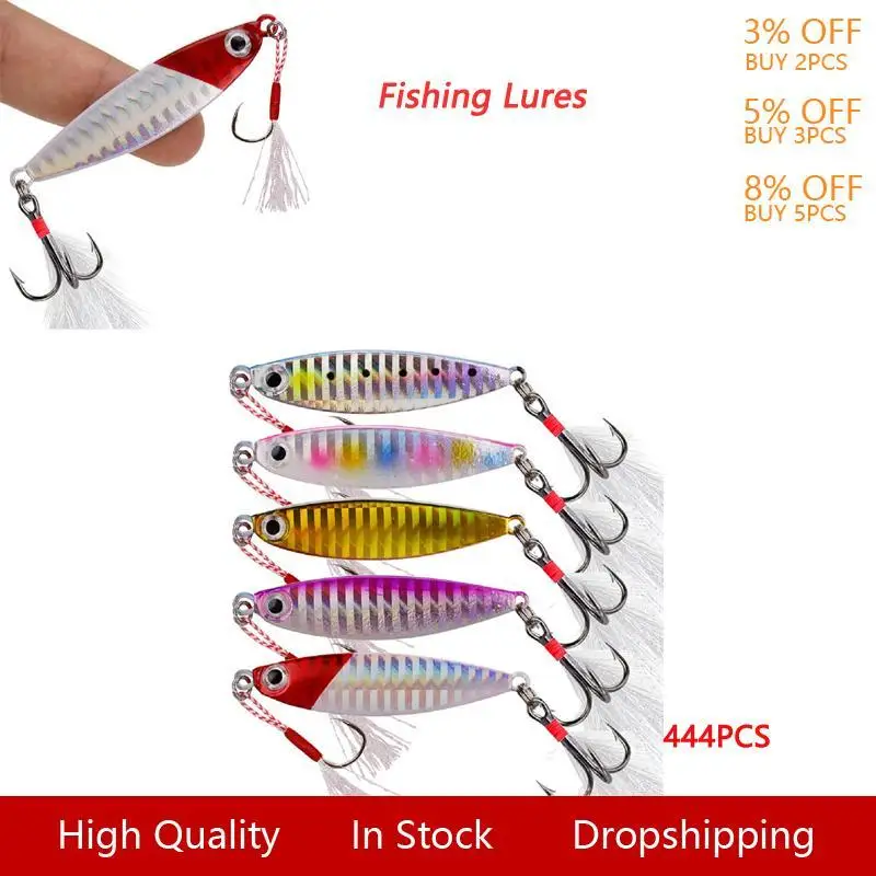 

New Metal Jig Fishing Lure Weights 7-20g Trolling Hard Bait Bass Fishing Bait Tackle Trout Jigging Lure Jigs Saltwater Lures Sea