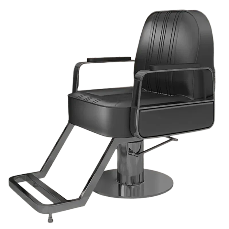 

Durable Modern Comfy Barber Chair Black Elegant Fashionable Adjustable Hairdressing Chair Luxury Trendy