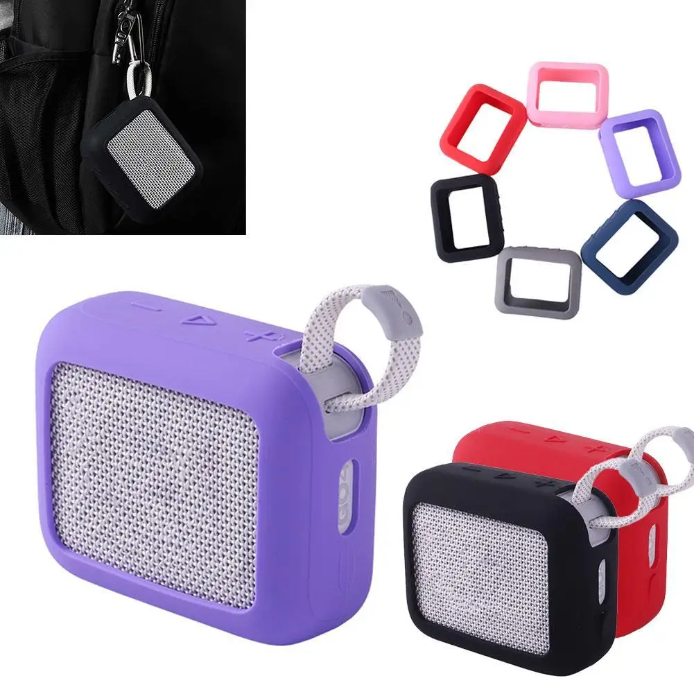 Silicone Speaker Cover Case Speaker Protective Sleeve For JBL GO 4 GO4 Speaker Shockproofs AntiDrop Access