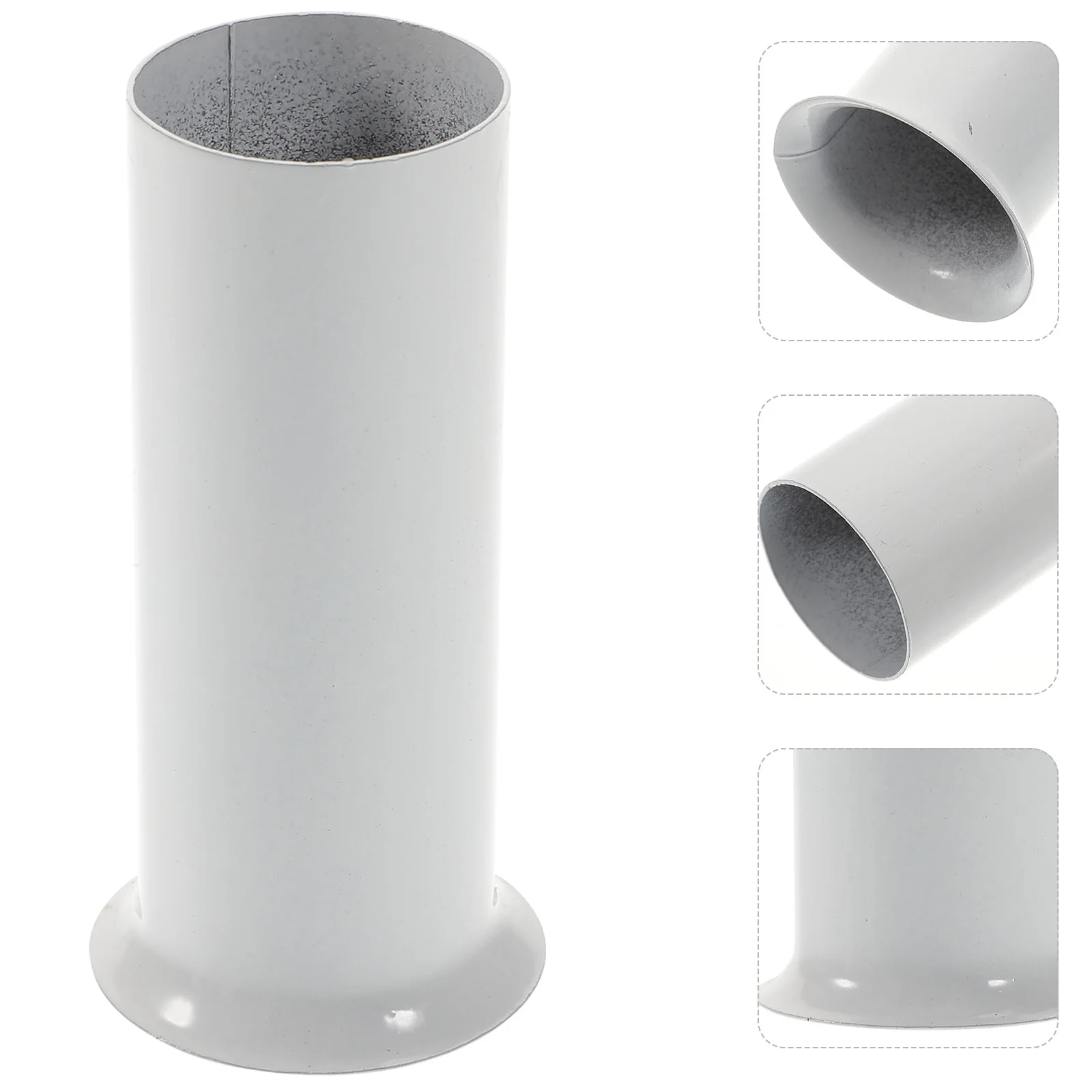 

6Pcs Chandelier Base Cover Metal Socket Sleeves Sturdy Tube Covers Light Accessories Light Accessories
