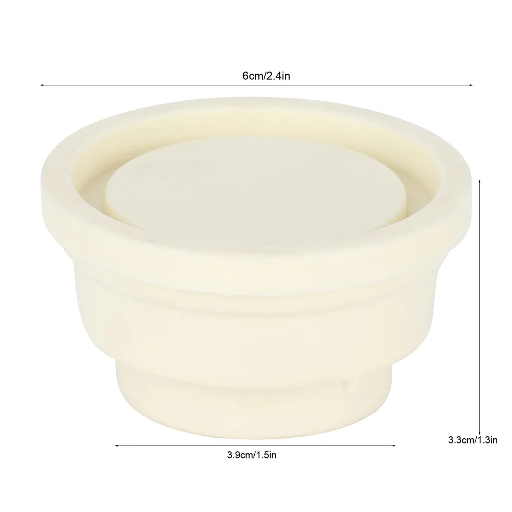 6*3.3cm Pool Ladder Rubber Pool Ladder Pool Step Protectors Secure Fitting Structure High-quality Rubber Material