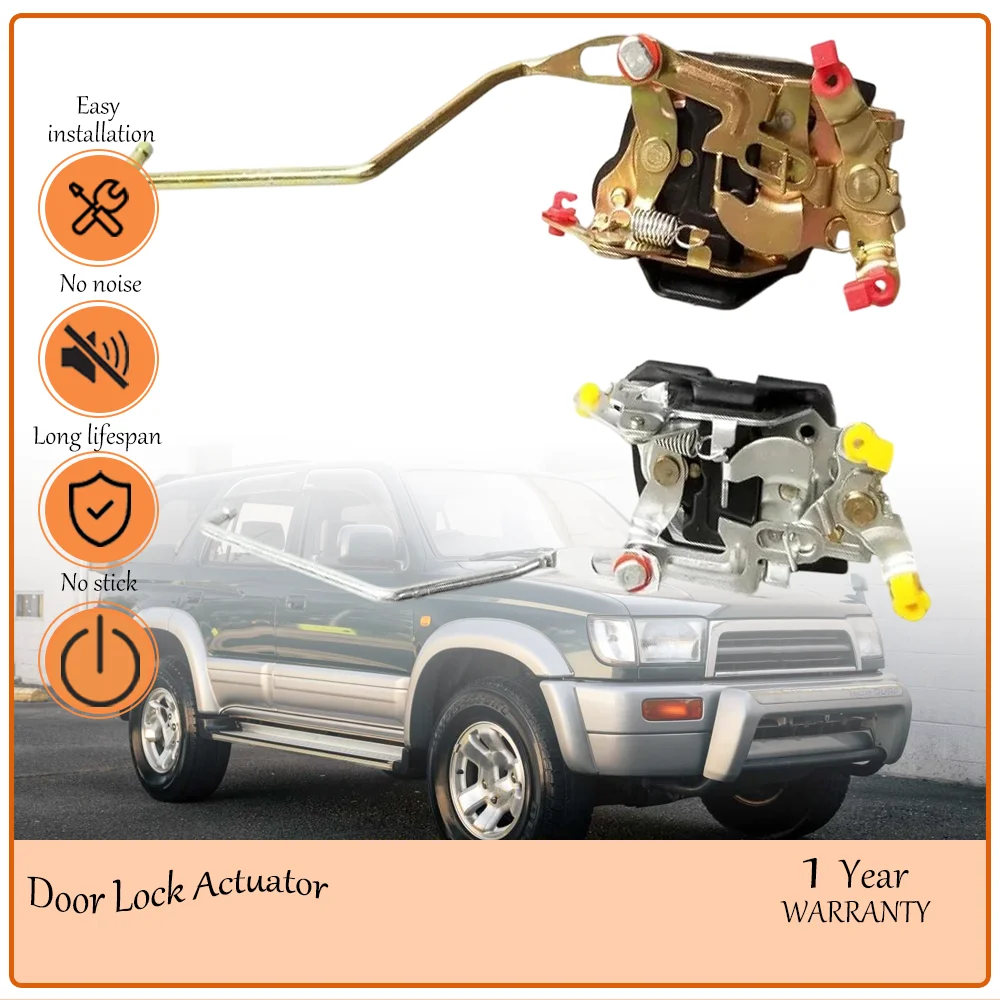 Resistant Trunk Latch & Front Left Right Door Lock Unit,With Toyota Hilux Vigo RN85 YN86 1989-1996,oem 69320-89118 69310-89117