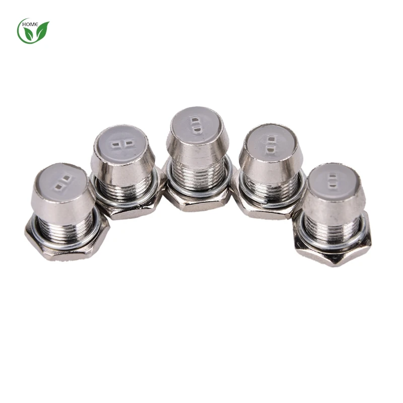 10Pcs/lot LED Holders Copper Metal 5mm Light Emitting Diode LED Holder Mount Panel Display Luminous Tube Holder Wholesale