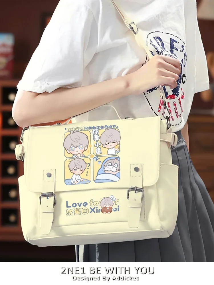 Anime Love and deepspace Rafayel Zayne Cosplay Fashion Casual Schoolbag Student Oxford Messenger Bag Gift