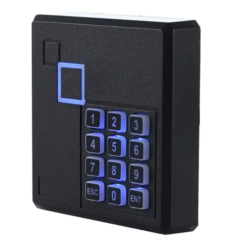 ABZZ-RFID Access Control Reader Card Swipe Password Access Control Card Reader Wiegand 26/34 Output Use Withaccess Control Machi
