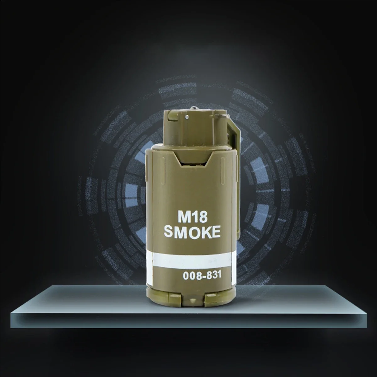 

Tactical Smoke Grenade Model M18 Mine Water Bomb Grenade Bouncing Smoke Grenade Airsoft Grenade Model