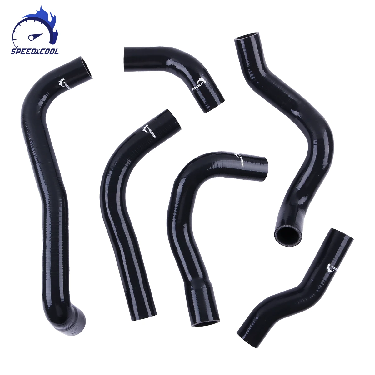 SPEED&COOL For 1990-2023 Mitsubishi GTO 3000GT Dodge Stealth 6G72 3.0L V6 Silicone Intercooler Hose Tube Pipe Kit