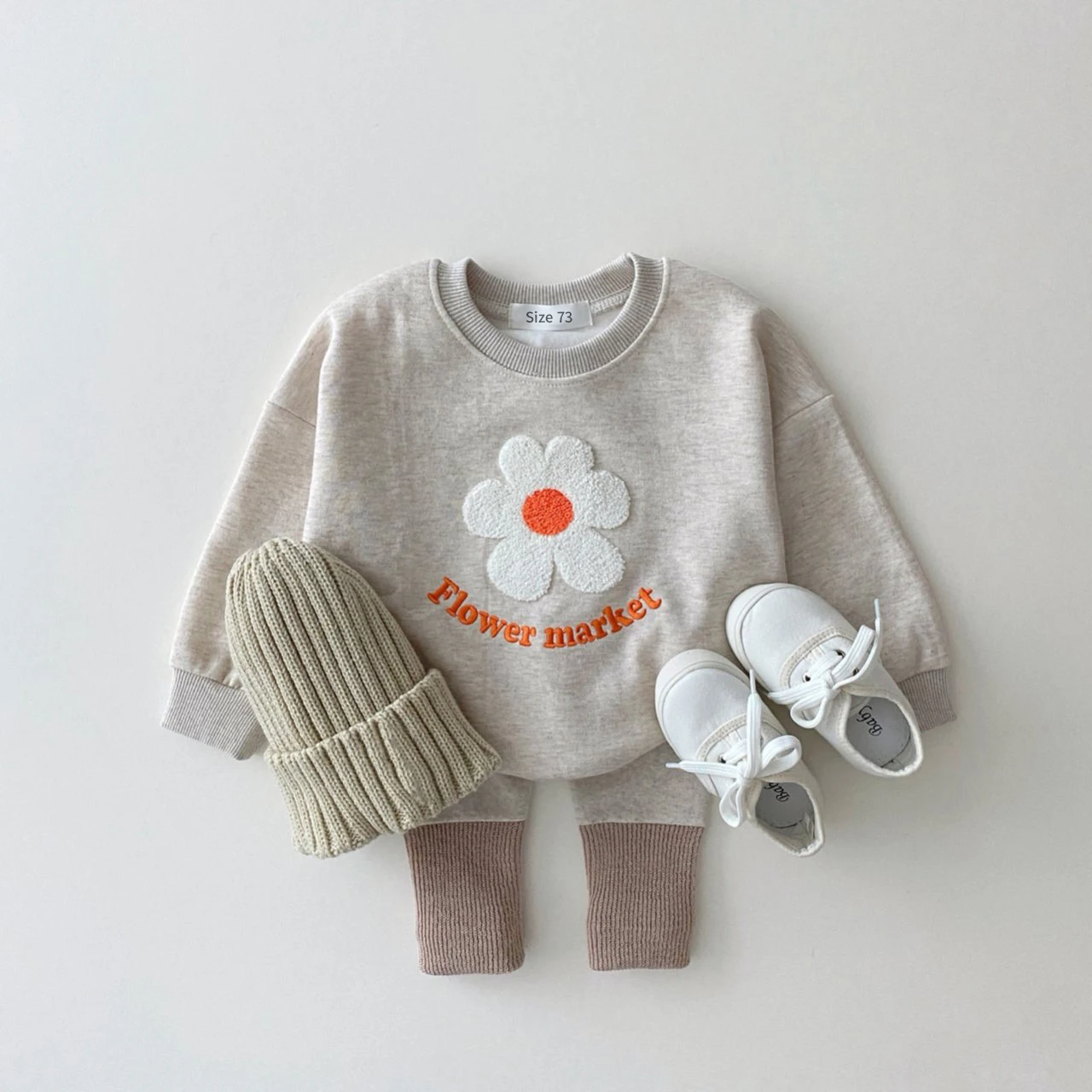 

2025 New Cotton Infantil Suits Newborn Baby Boy Girls Outfits Autumn Babies Clothes Little Boy Pullover+Trousers Set Boy Clothes