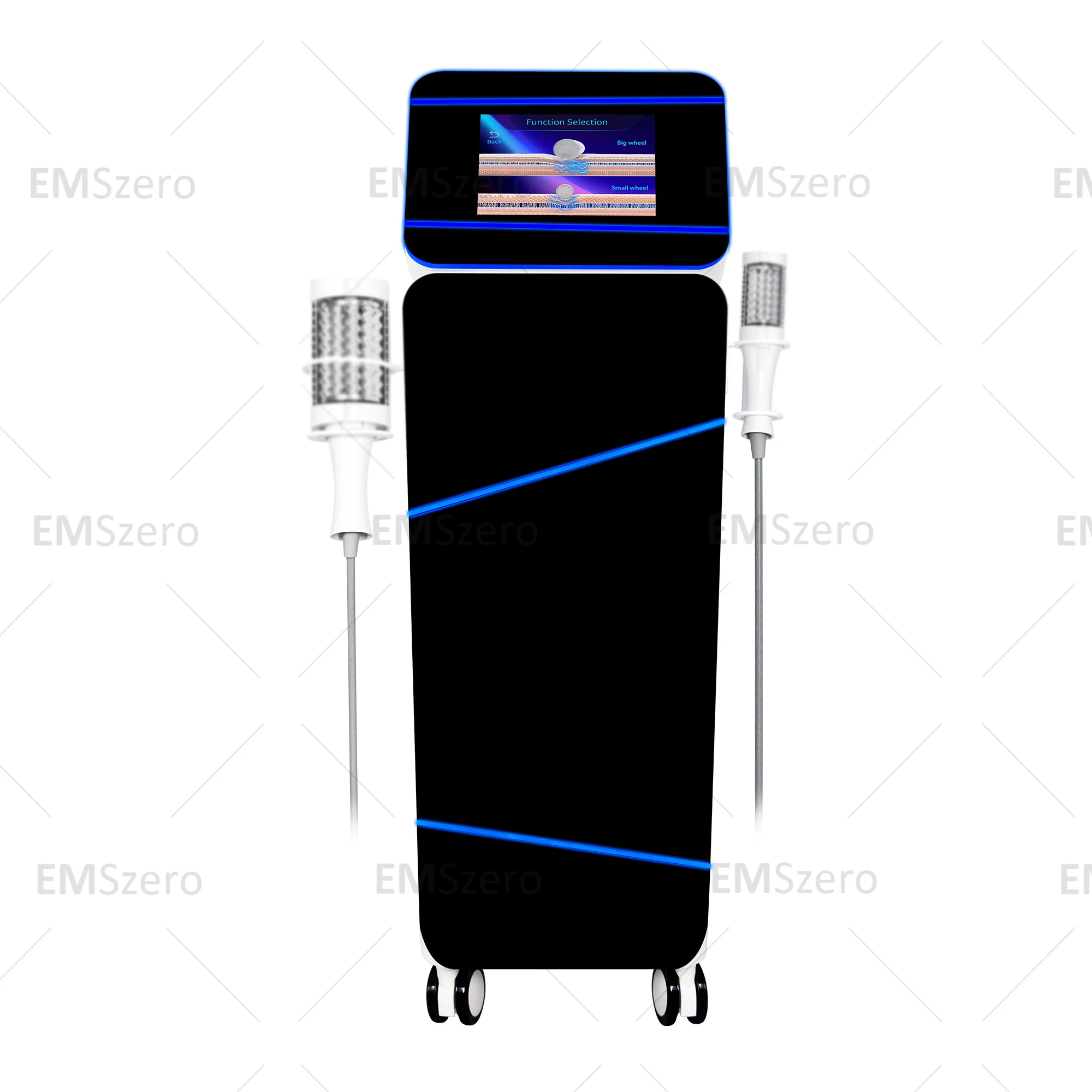 Dual Handheld Inner Ball Roller RF Slimming Machine 360 Rotating Micro System for Cellulite Reduction And Body Contouring Salon