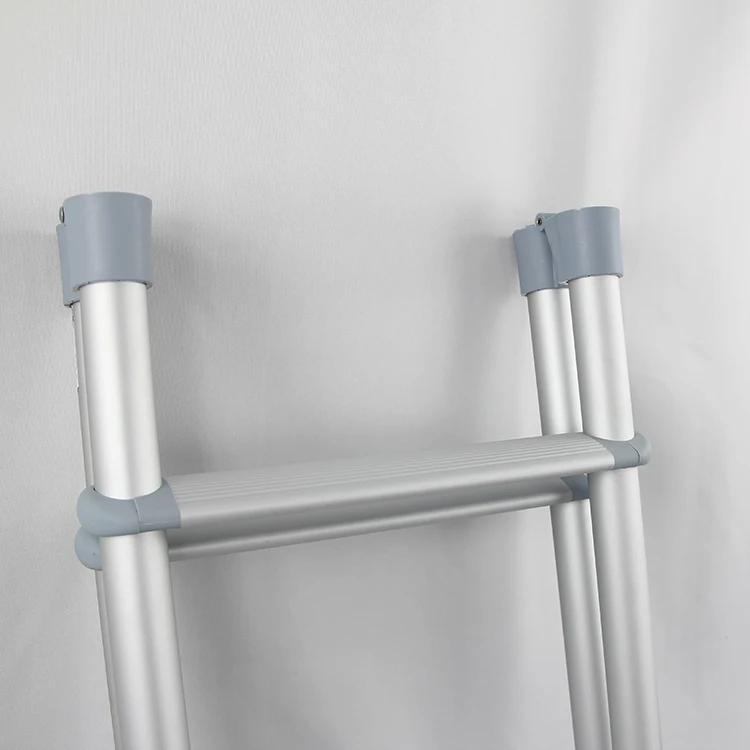 キャラバン改造折りたたみ式はしご 簡単分解設置 滑り止めステップ ルーフラック補助はしご アルミ合金製