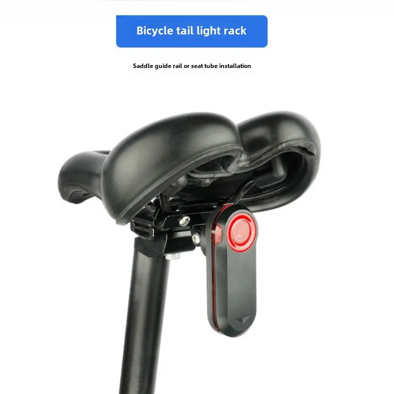 Bicycle Saddle Rail Rear Light Bracket Seatpost Mount LED Lamp Stand for Garmin Varia Radar Rearview RTL510 515 500 Magene L508