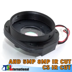 AHD 5MP 8MP CS IR CUT Mount Holder Double 650mn Filter Switcher CS LENS IR CUT Filter for CCTV Security Camera Accessories