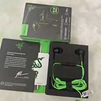 Razer Dual-core In-ear Gaming Earphones 3.5mm Wired Earbuds with Microphone Headphone Stereo Music Sports Headset